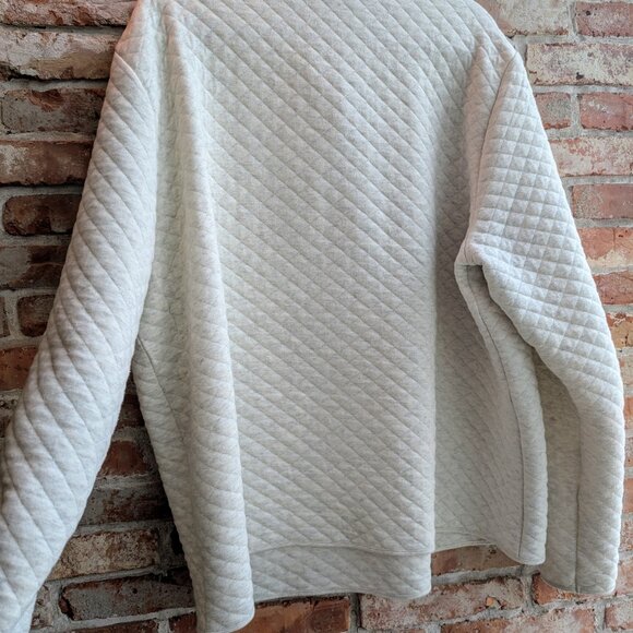 Men's Banana Republic 1/4 zip quilted pull over - Picture 3 of 3